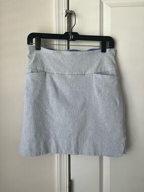 S.C & Co Women's Skort Medium Light Blue Athleisure Mom Skirts Tennis Preppy